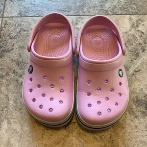 Pink Crocs size 6